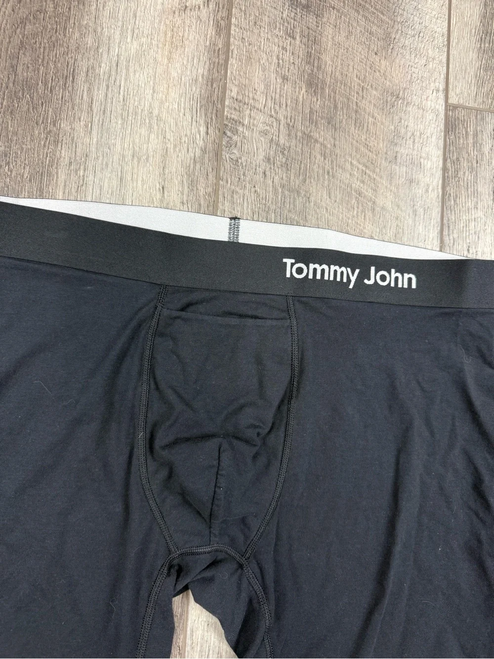 Tommy John Men's Black‎ Boxer Briefs